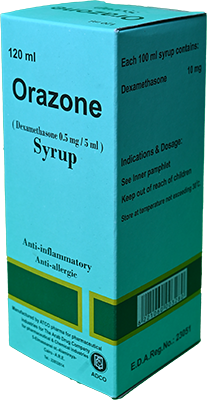 ORAZONE SYRUP 120 ML