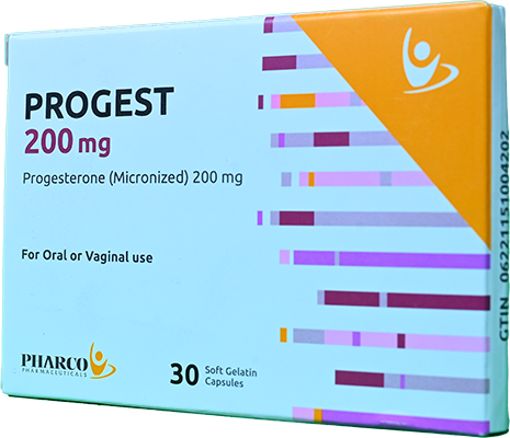 PROGEST 200MG ORAL /VAG 30 CAPSULES