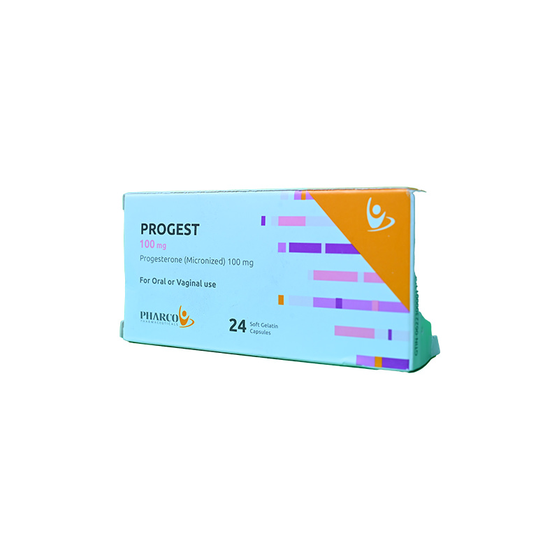 PROGEST  100 MG 24 ORAL - VAG CAPSULES
