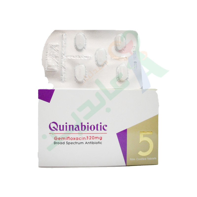 QUINABIOTIC 320 MG 5 TABLET