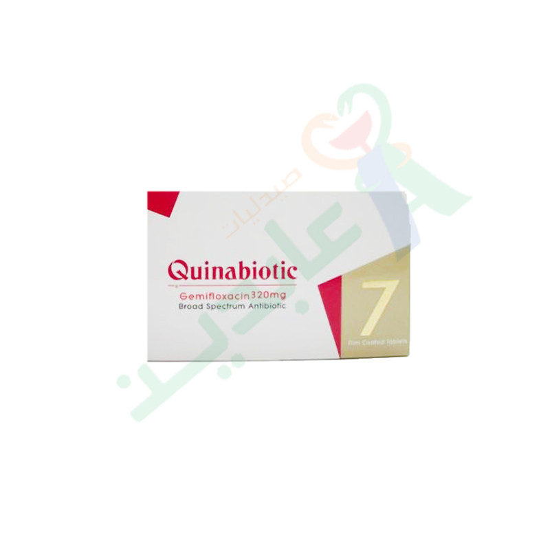 QUINABIOTIC 320 MG 7 TABLET--