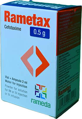 RAMETAX 0.5 MG IV / IM VIAL