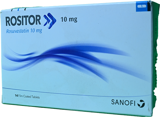 ROSITOR 10 MG 14 TABLET