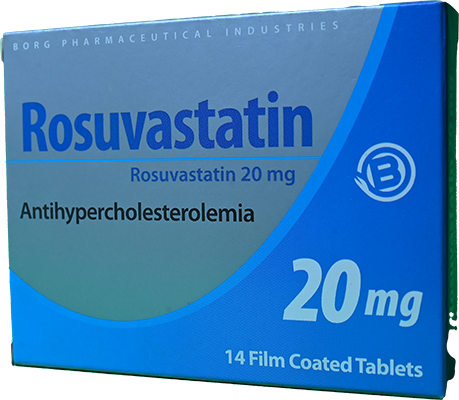 ROSUVASTATIN 20 MG 14 TABLET