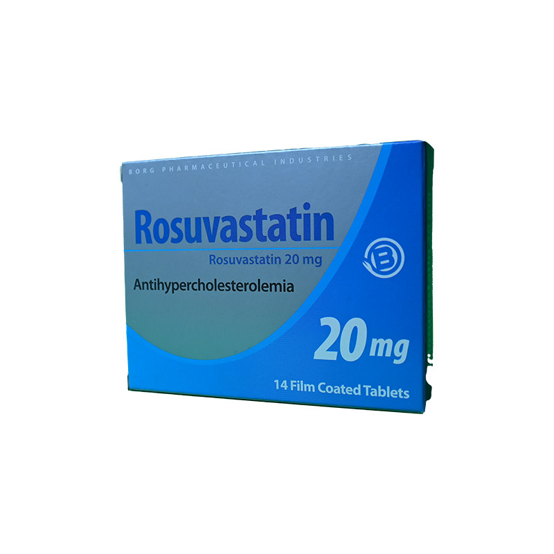ROSUVASTATIN 20 MG 14 TABLET