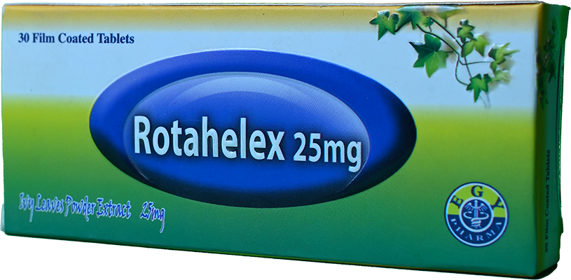 ROTAHELEX 25 MG 30 TABLET