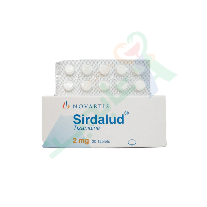 SIRDALUD 2 MG 20 TAB