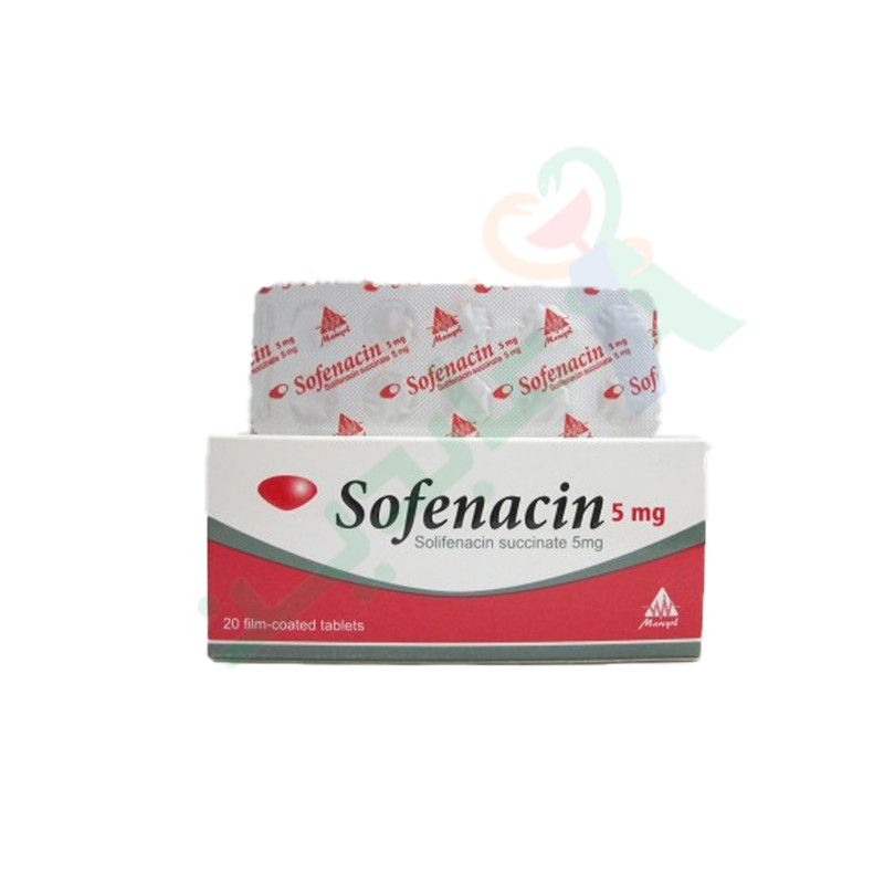 SOFENACIN 5 MG 30 TABLET--