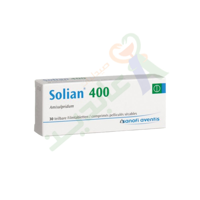 SOLIAN 400 MG 30 TABLET--
