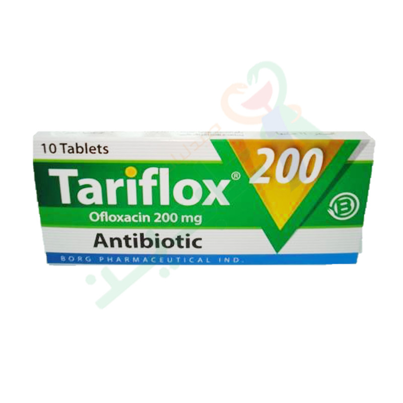 TARIFLOX 200 MG 10 TABLET