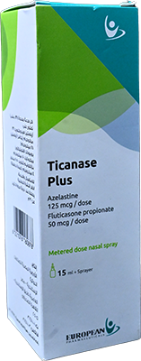 TICANASE PLUS NASAL SPRAY 15ML