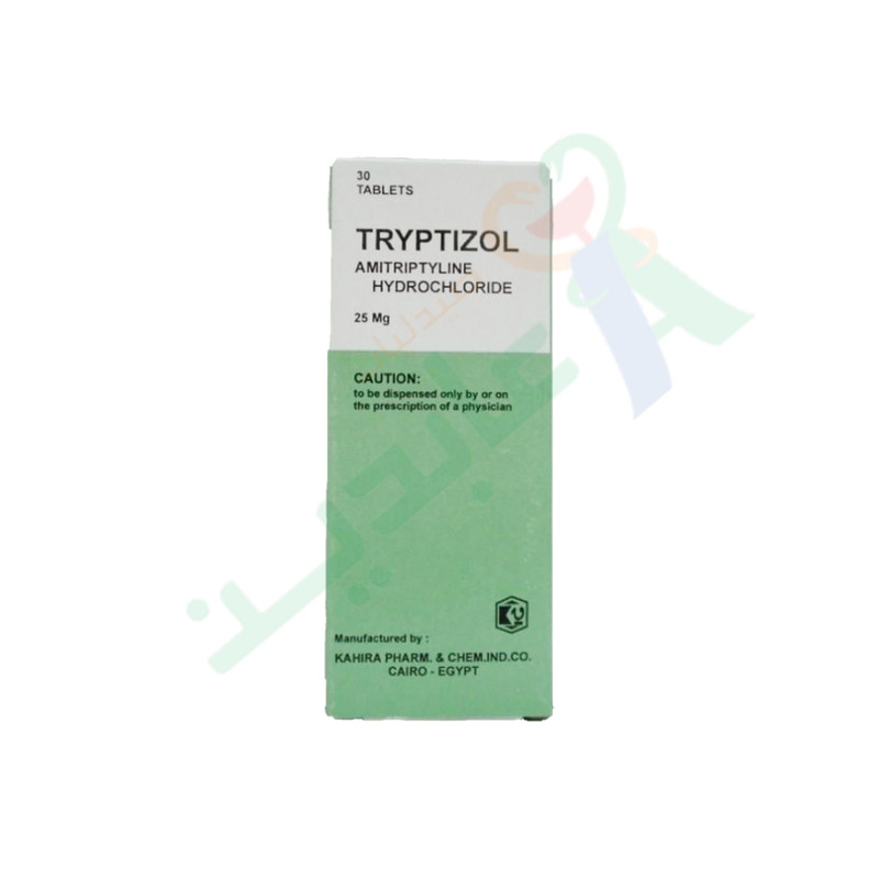 TRYPTIZOL 25 MG 30 TABLET--
