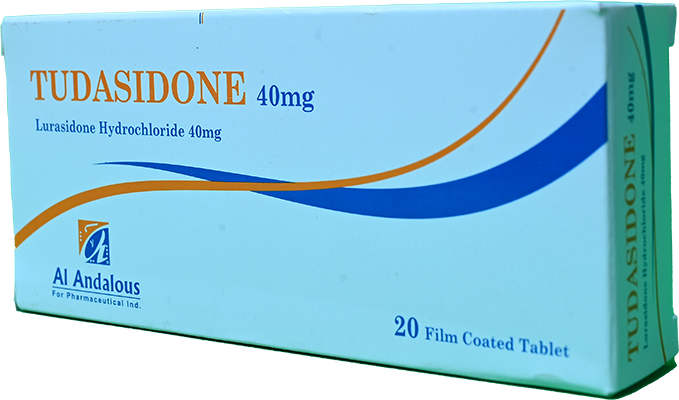 TUDASIDONE 40MG 20 TABLET