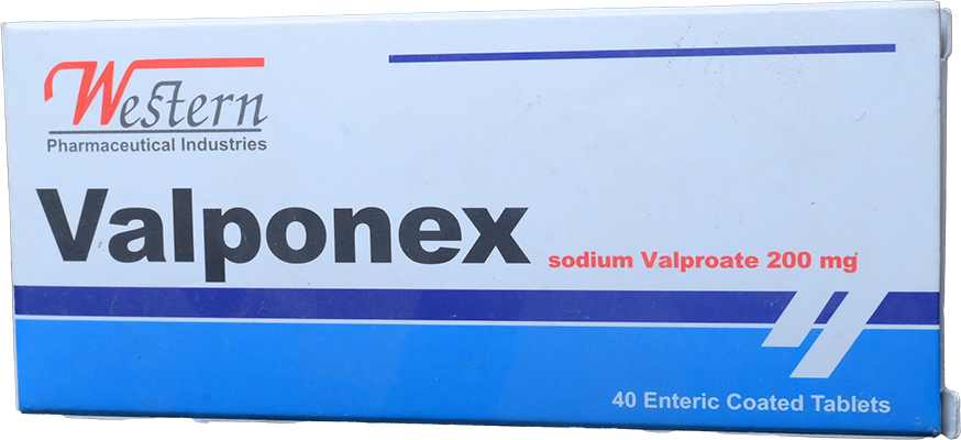 VALPONEX 200 MG 40 TABLET