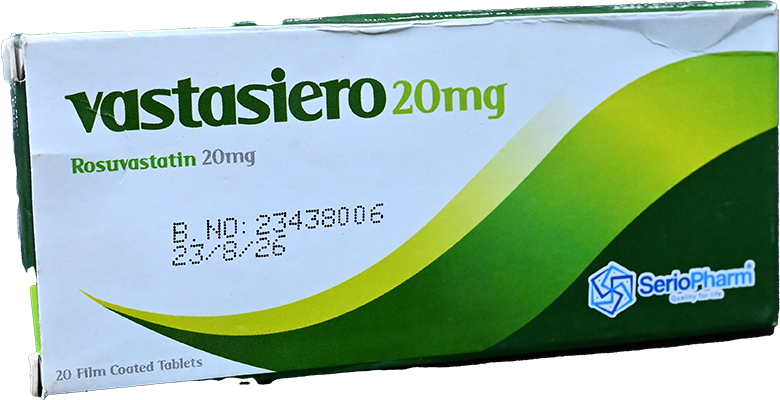 VASTASIERO 20 MG 20 TABLET