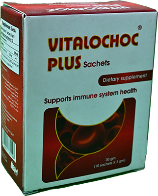 VITALOCHOC PLUS CHOCOLATE 10 SACHET