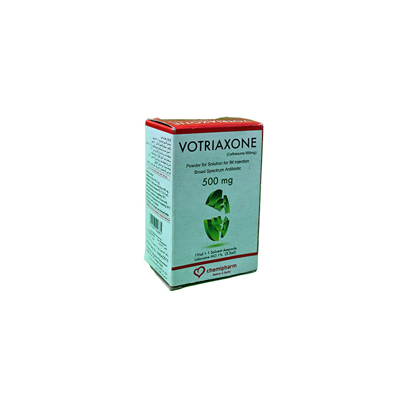VOTRIAXONE 500MG 1VIAL