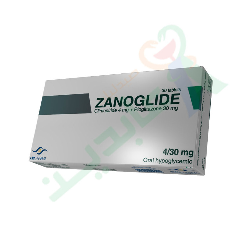 ZANOGLIDE 4/30 MG 30 TABLET--