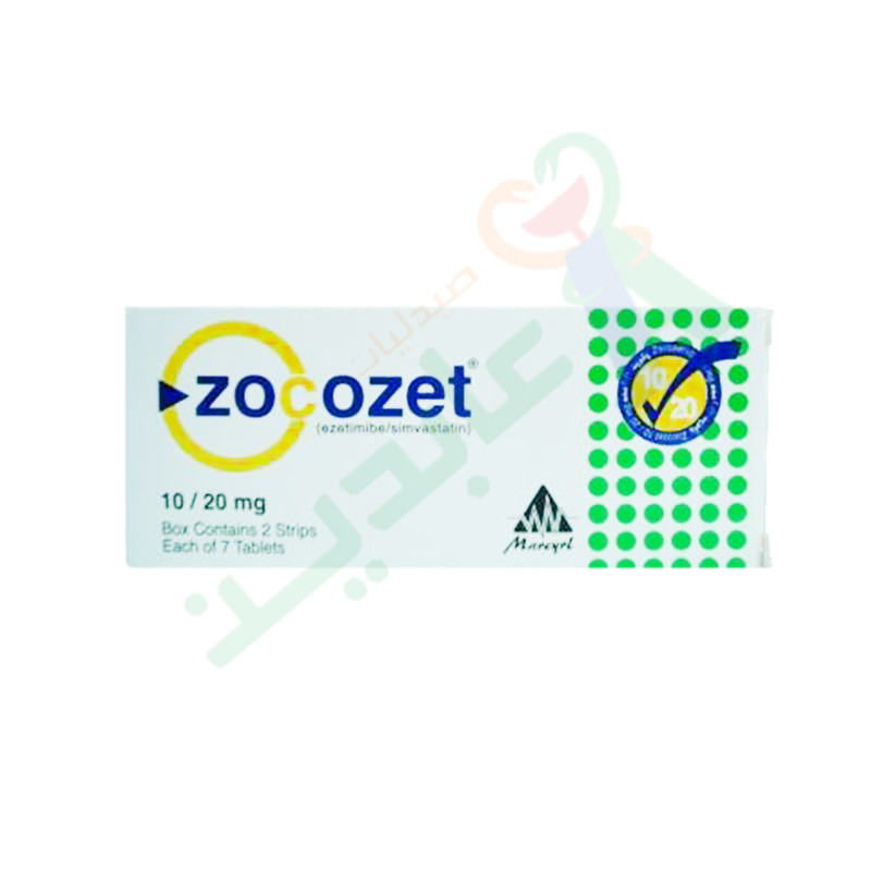ZOCOZET 10/20 MG 14 TABLET--