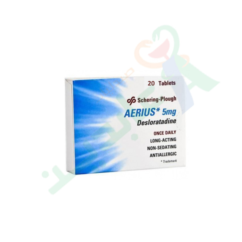 AERIUS  5 MG  20 TABLET--