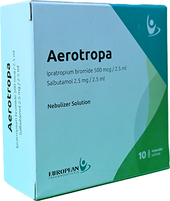 AEROTROPA 2.5mg/2.5ml 10 AMPULES