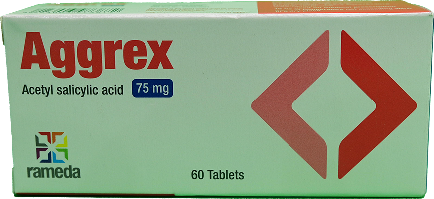 AGGREX  75 MG  60 TABLET