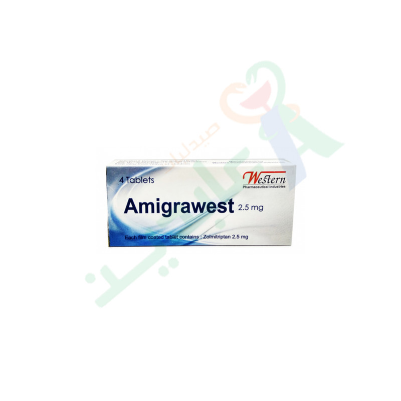 AMIGRAWEST  2.5 MG  4 TABLET