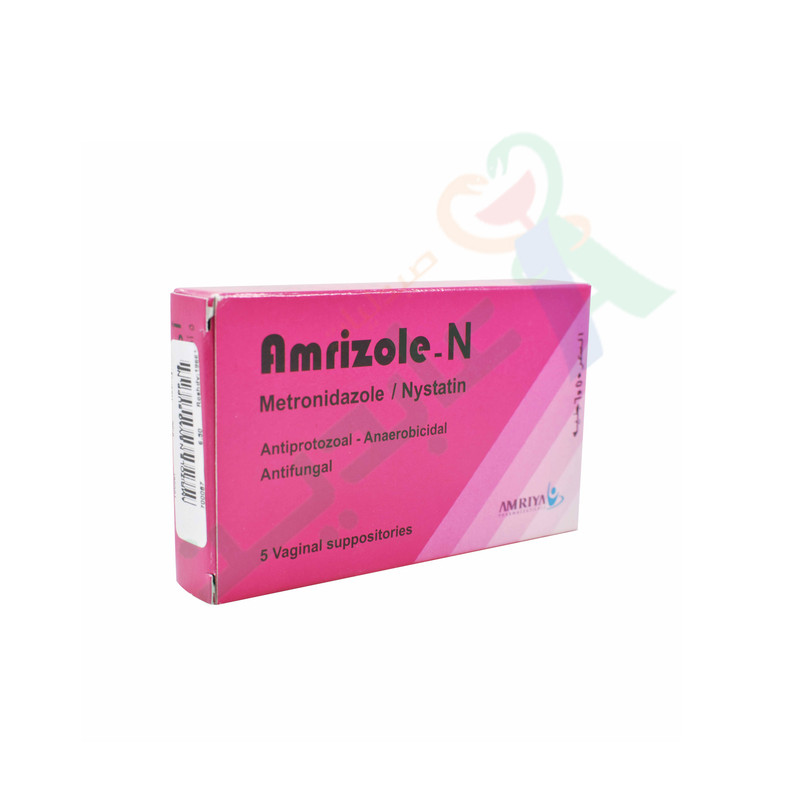 AMRIZOLE-N 5 VAG SUPPOSITORIES