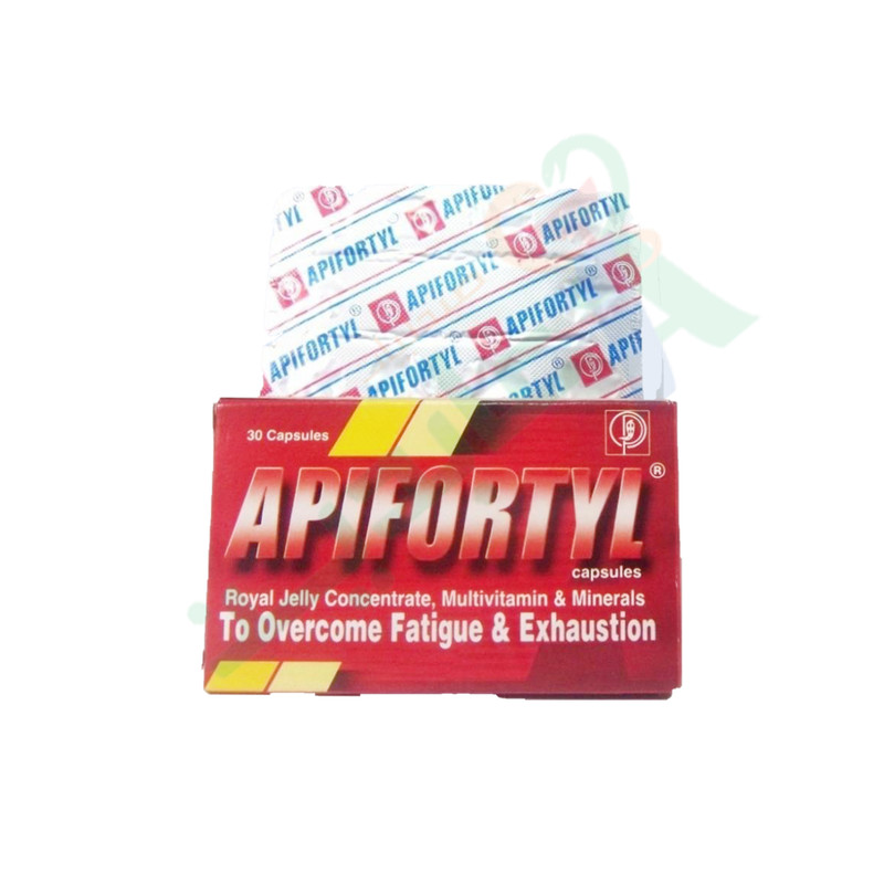 APIFORTYL 30 CAPSULES