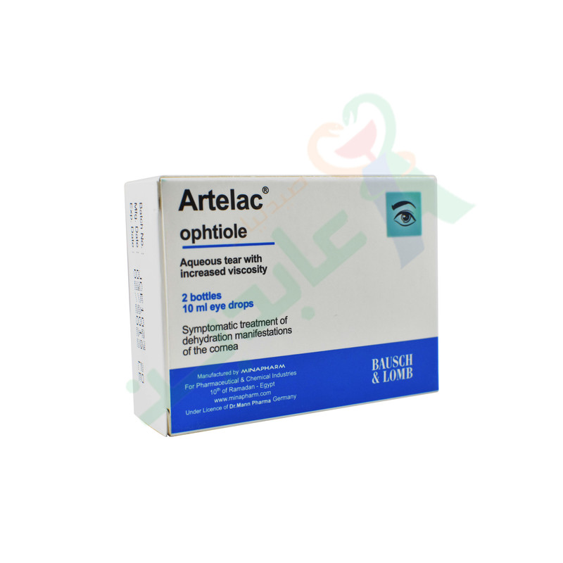 ARTELAC EYE DROPS  10 ML X 2--