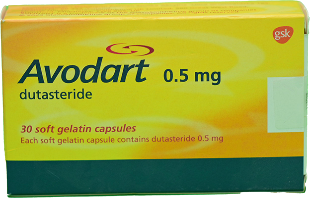 AVODART  0.5 MG  30 CAPSULES