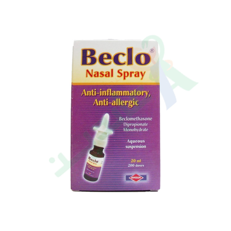 BECLO  NASAL SPRAY 200 DOSES  20 ML