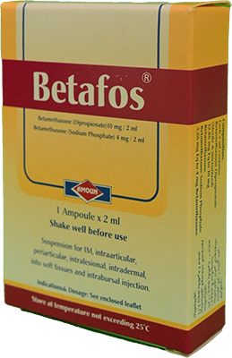 BETAFOS 2 ML 1 AMPULES