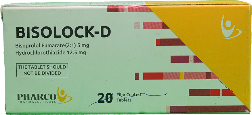 BISOLOCK-D  5/12.5 MG 20 TABLET