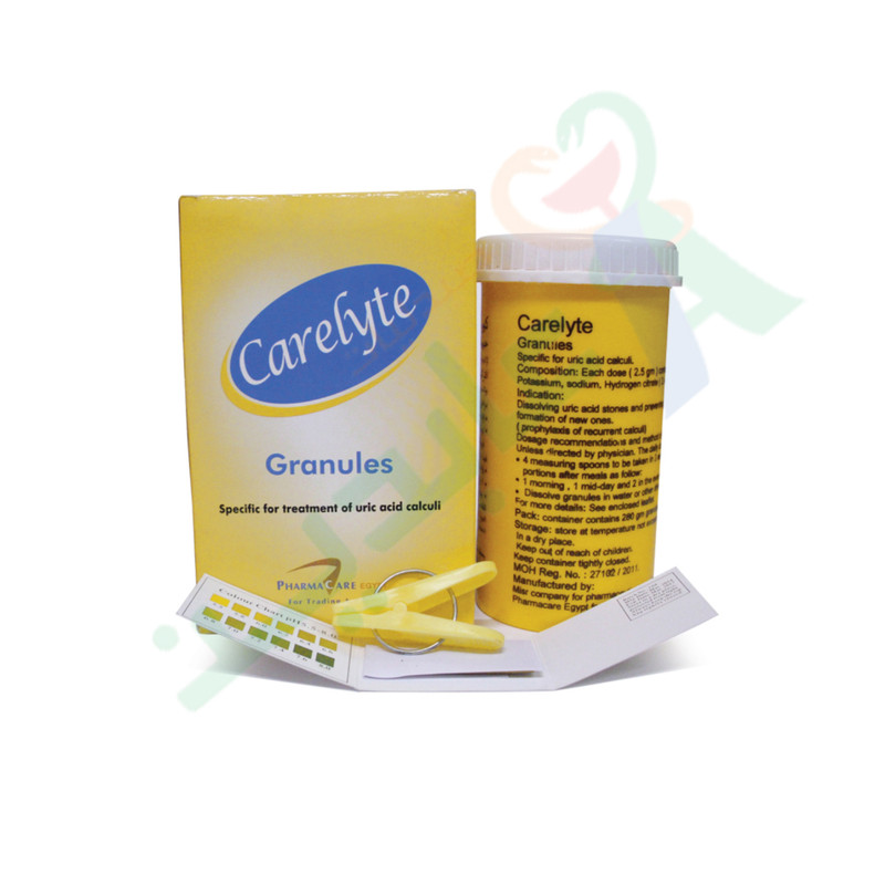 CARELYTE GRANULES POWDER 280 GM