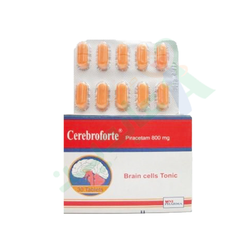 CEREBROFORTE 800 MG 30 TABLET