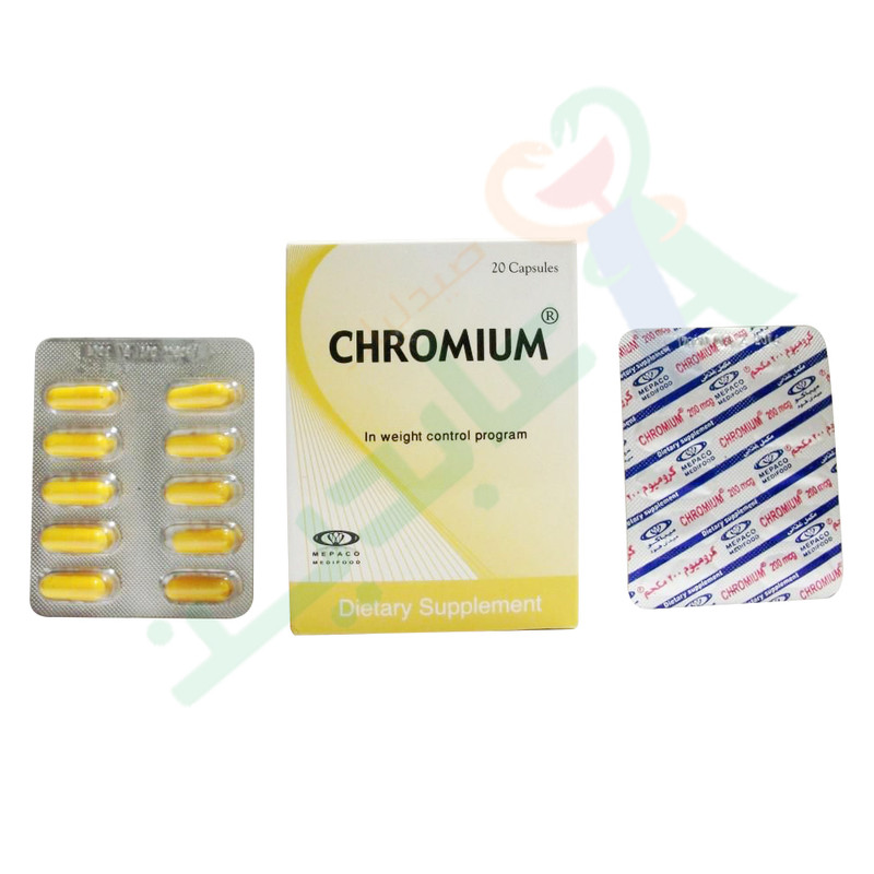 CHROMIUM 20 CAPSULES