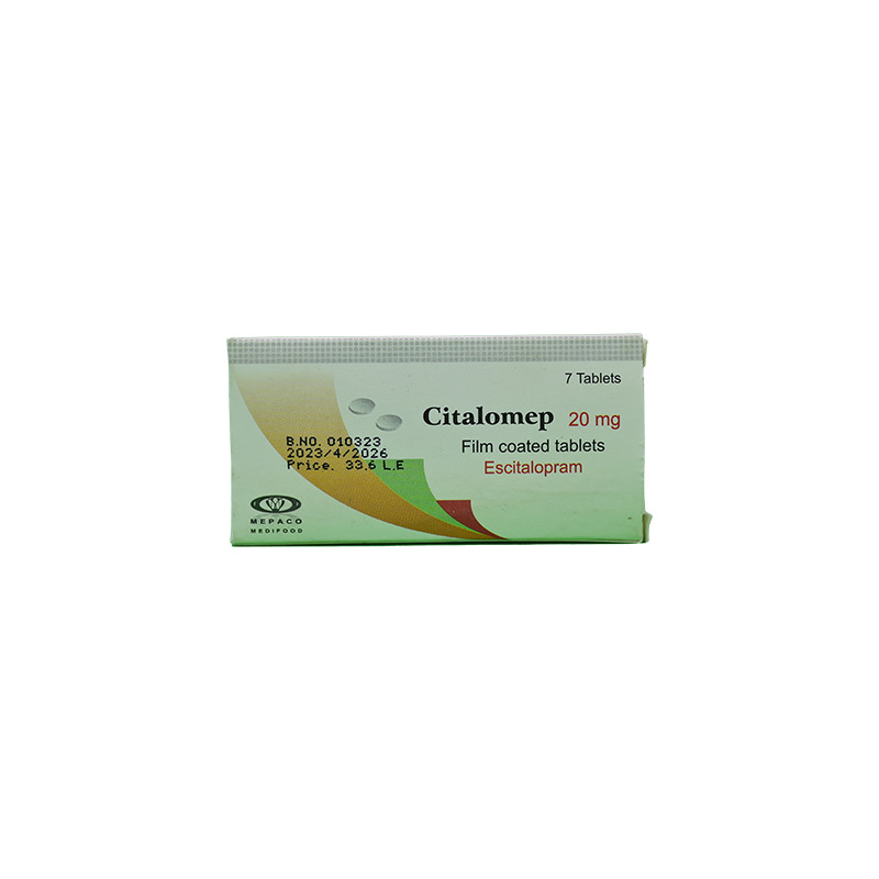 CITALOMEP 20 MG 7 TABLET