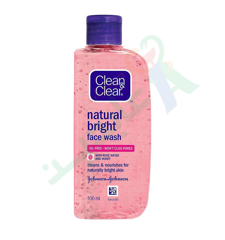 CLEAN&CLEAR NATURAL BRIGHT DIALY WASH 100ML