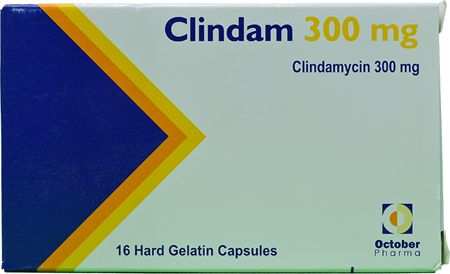 CLINDAM 300 MG 16 CAPSULES