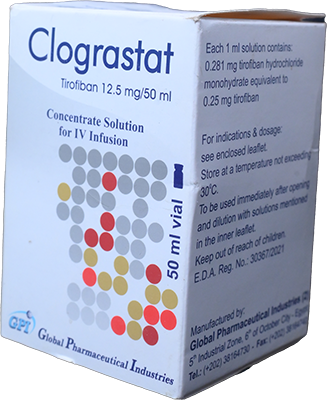 CLOGRASTAT 12.5 MG / 50 ML VIAL