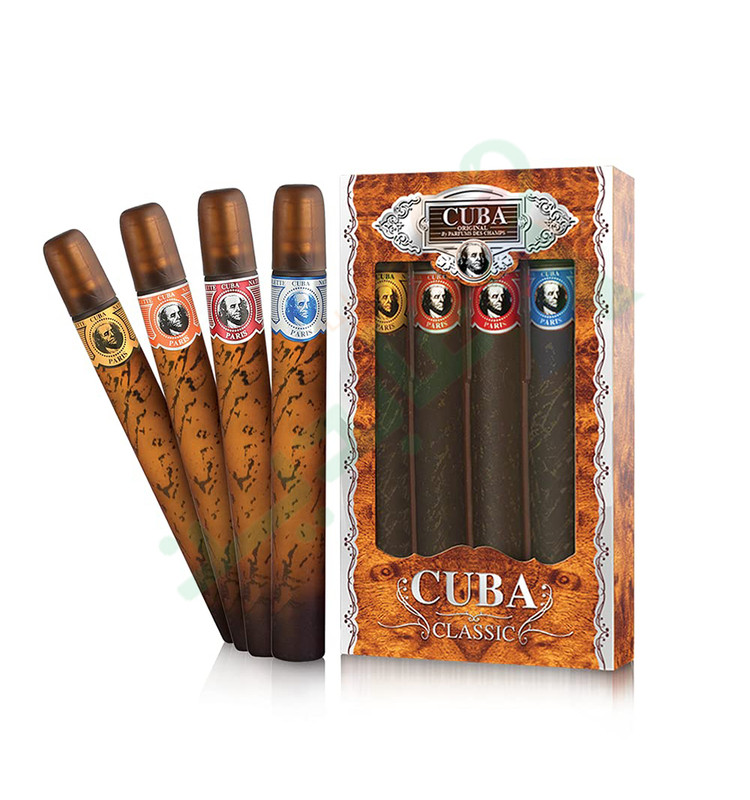 Cuba Variety By Cuba For Men Set-4 PIECES--