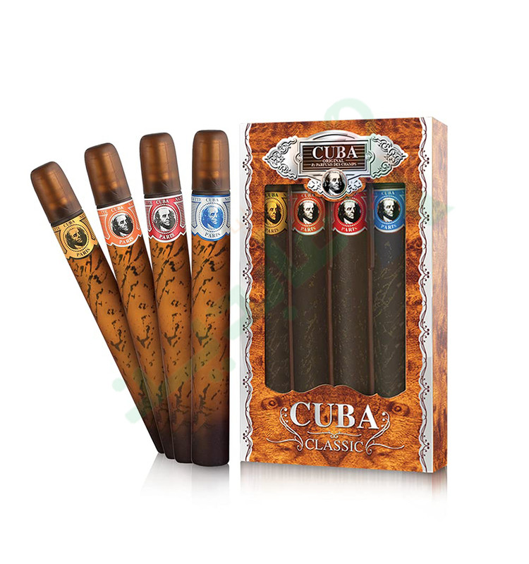 Cuba Variety By Cuba For Men Set-4 PIECES