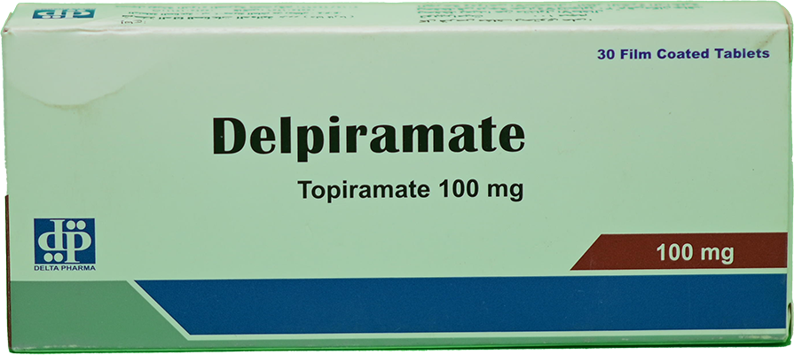 DELPIRAMATE 100 MG 30 TABLET