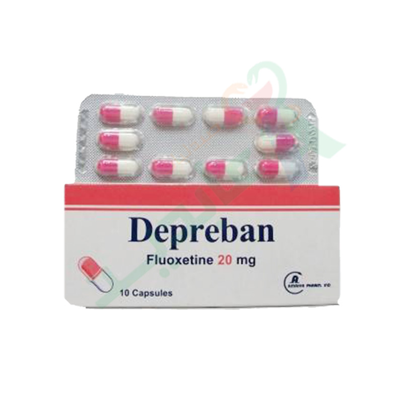 DEPREBAN 20 MG 10 CAPSULES