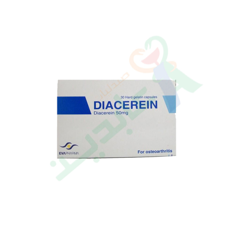 DIACEREIN 50 MG 30 CAPSULES