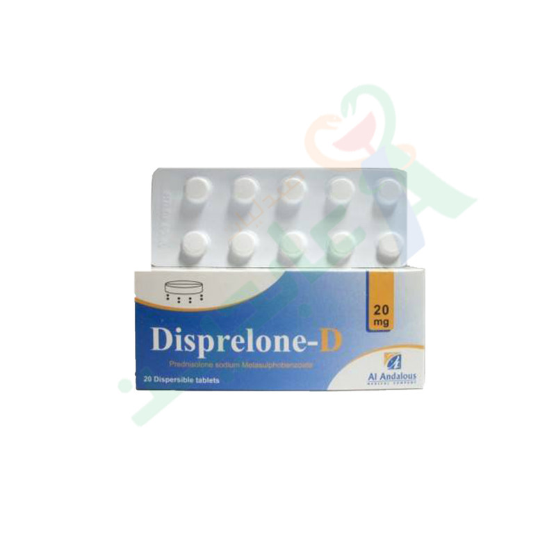 DISPRELONE-D 20 MG 20 TABLET