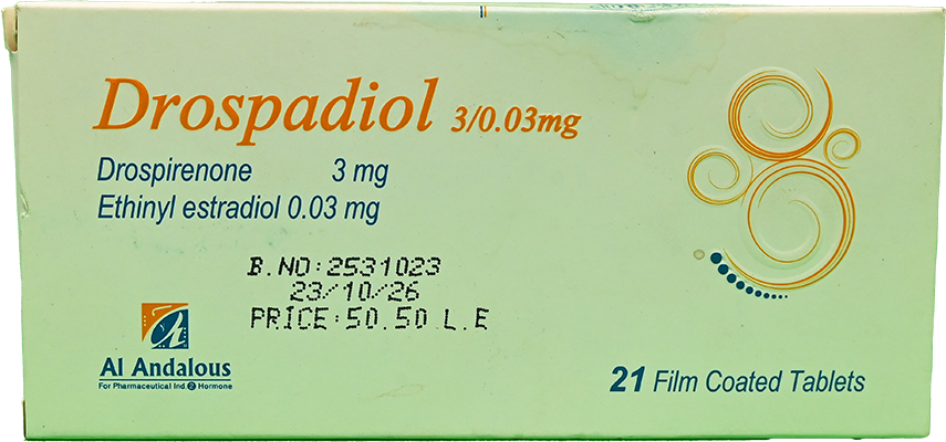 DROSPADIOL 3/0.03MG 21 TABLET