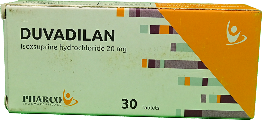 DUVADILAN 20 MG 30 TABLET