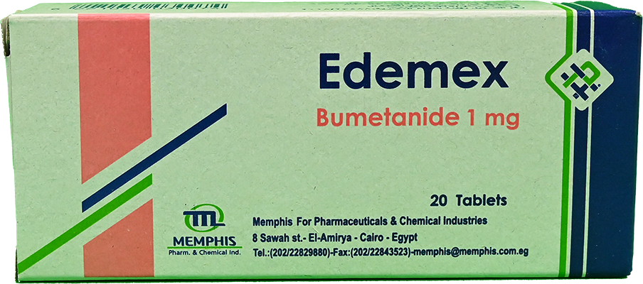 EDEMEX  1 MG  20 TABLET